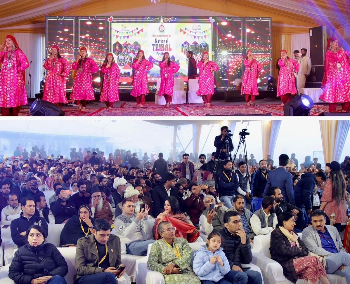 diprjk's tweet photo. Two days'  #NationalTribalFestival concluded today at world famous tourist resort Gulmarg. The concluding ceremony of the grand event was attended by Joint Secretary, Union Ministry of Tribal Affairs, Dr. Naval Jit Kapoor; Secretary Tribal Affairs J&K, Dr. @listenshahid, senior officers of Tribal Welfare department from  various states of the country, officers and officials of TRIFED besides large number of locals  who also participated in event.
@PMOIndia 
@HMOIndia 
@TribalAffairsIn 
@OfficeOfLGJandK
