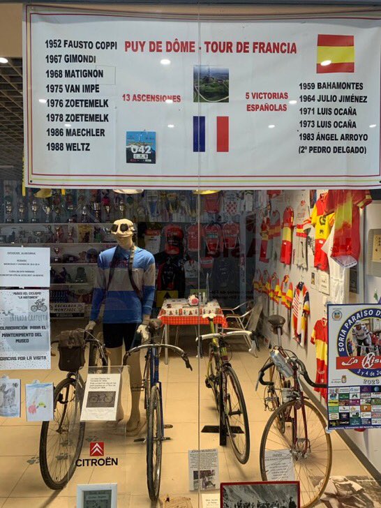 Le Puy de Dome, la montaña de los Españoles

1959 Bahamontes 
1971 Ocaña 
1973 Ocaña
1983 Arroyo