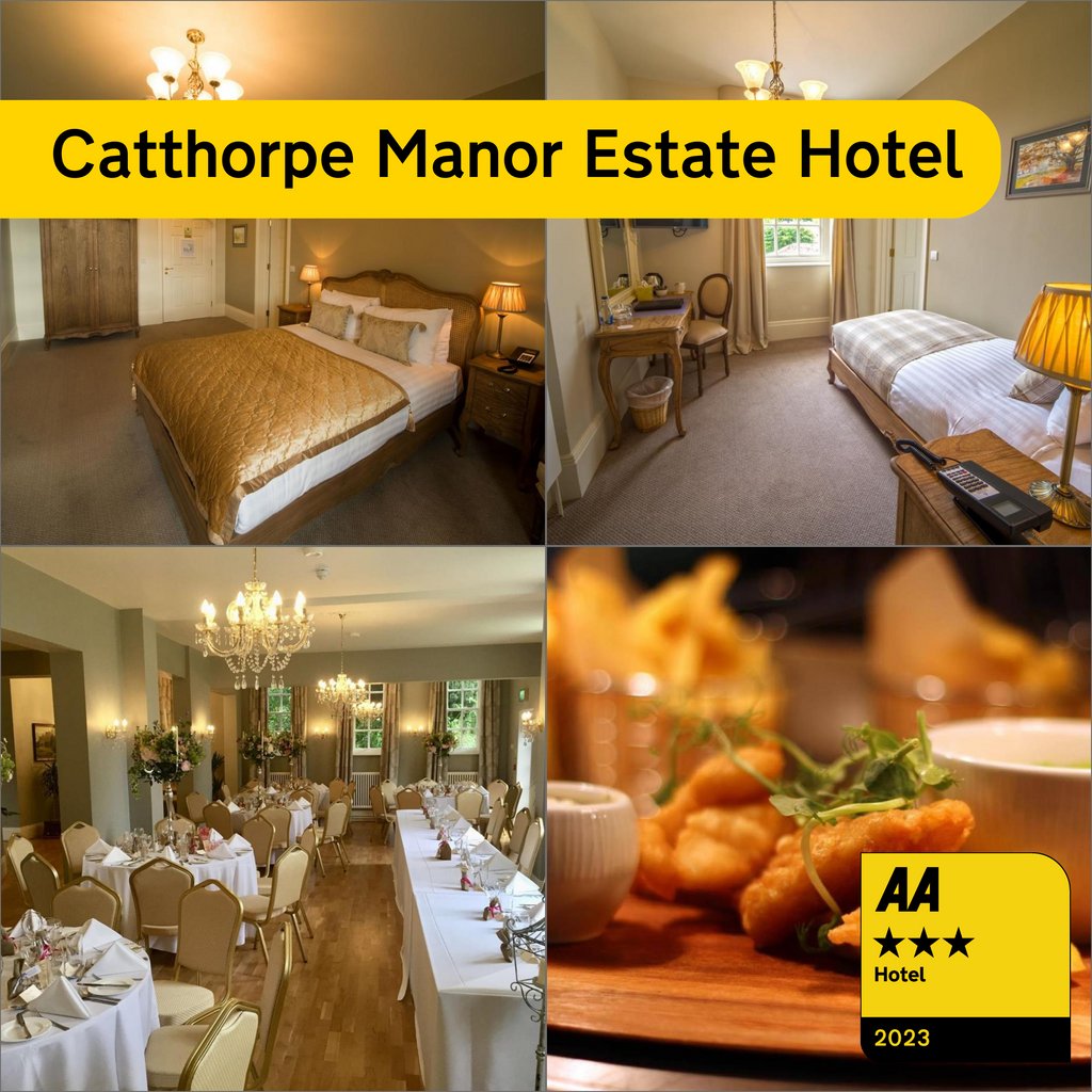 AAHospitality's tweet photo. Congratulations @catthorpemanor on your 3 #AAStars! 

A wonderfully luxurious Edwardian mansion, perfect for large events! 

Take a look > https://t.co/BJwstluafH  

#AALatestRated #Leicestershire https://t.co/SdQgl0I3xN