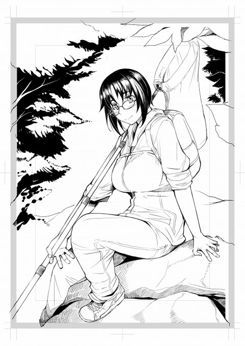 とりあえずだ
「とりライフ」が雑誌に載る前にたくさん描いてた
「むしまんが」のラフをあげていこうかと思う

あとあれだ
えっちなやつの差分 https://t.co/woyWh3paa5 