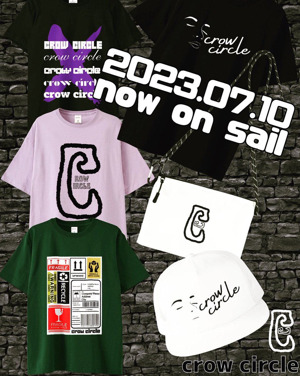 yuyakarasuma's tweet photo. 本日7月10日より新デザイン新商品発売開始しました!
是非お買い求めください☆
https://t.co/aXEU7NIGKV
#烏丸遊也 #crowcircle #夏コーデ
#サマースタイル #ファッション
#大衆演劇 https://t.co/islSTyqbZv