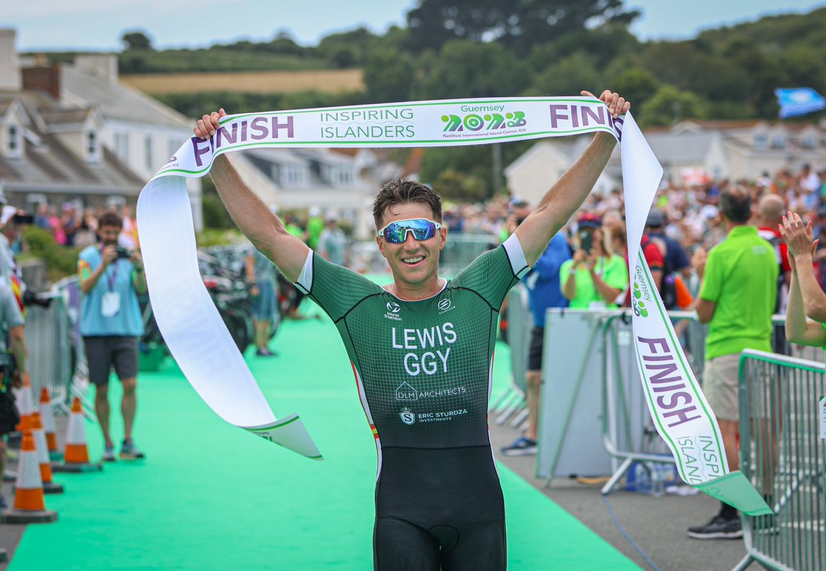 GuernseyTri's tweet photo. Congratulations to @Josh_Lewis11 on taking the individual gold medal at the Rocquaine triathlon today. #Guernsey2023 https://t.co/XJkkjJDrsu