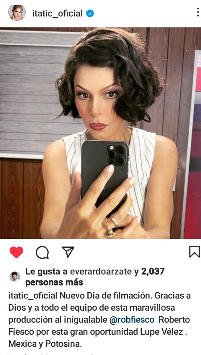 novelasdmaluhdt's tweet photo. Terminó la parte principal de la filmación de la película del mago Roberto Fiesco sobre Lupe Vélez, protagonizada por la talentosísima #ItatíCantoral cuyo guion bilingüe tuve el gran honor de escribir.Aplausos de pie a todos y todas las artistas y técnicos formidables. @mil_nubes https://t.co/Evxzqjin8M