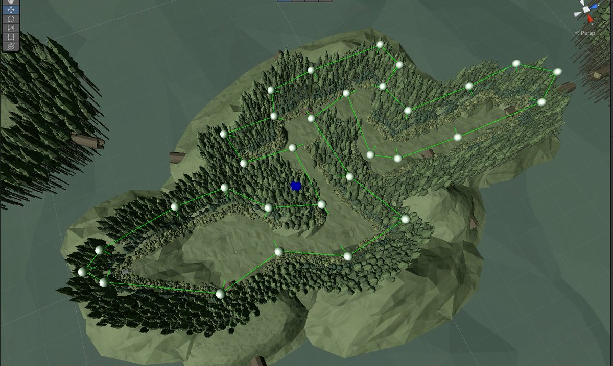 One of my favorite parts of #gamedevelopment recently has been making editor tools. Here's one that generates tree lines from any 2d shape 🌲

#gamedev #IndieGameDev #indiegame #indiedev #gamedeveloper #indiegamedeveloper #madewithunity #unity3d