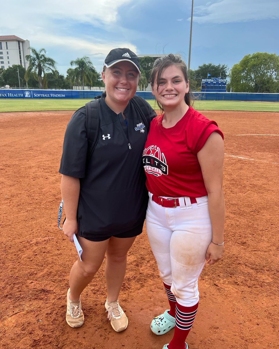 AlexandriaR06's tweet photo. Had an amazing experience at USFA camp at Daytona StateCollege! I was able to get in front of some great schools and talk to each of them!  So happy for this opportunity!  ♥️💪🥎🙏
@DSC_Softball @DSC_SBall @Coach_Aly_Bz  @FSWCollege @NightHawksSoftb https://t.co/d79hdi2JJI