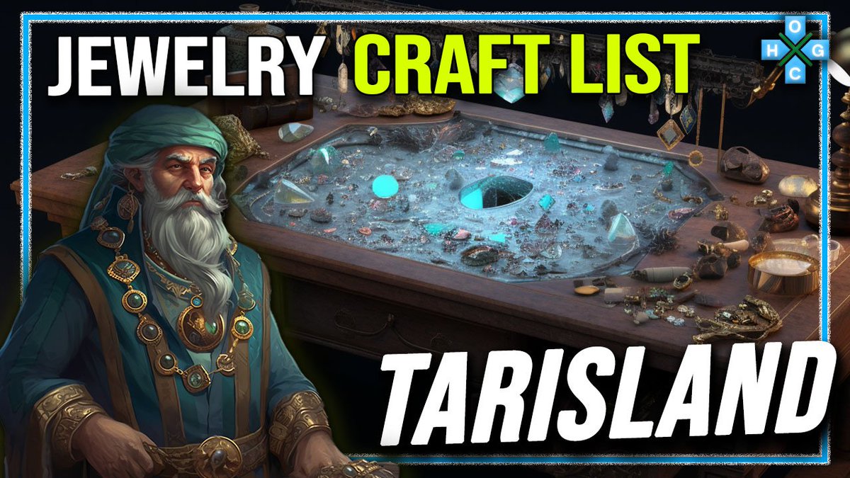 GQ_Zone's tweet photo. Tarisland Jewelry Crafting List ▲One Hour Gameplay https://t.co/KQz6AW5g5Z
#Tarisland #Jewelry #CraftingList #OneHourGameplay #Crafting #MMO #MMORPG #games #gaming https://t.co/KLd8yt7hRu