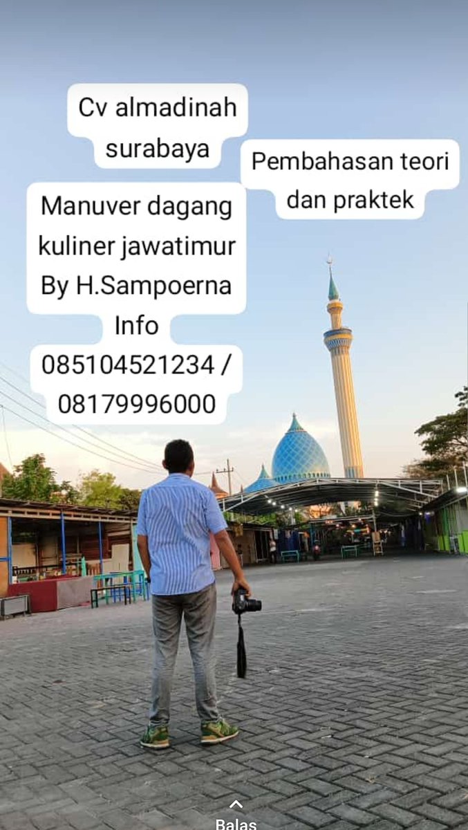 transjatim's tweet photo. Cv. ALMADINAH  membuka PENDAFTARAN SEWA stand  hanya  sewa 500.000   .  KHUSUS KULINER , OLeh oleh. Khas jawatimuran.  ..khusus 10  pendaftar pertama menu favorite kuliner GRATIS biaya  ...lokasi strategis UTARA masjid Al akbar surabaya.. hub 085104521234                   menyed https://t.co/p1oIclveik