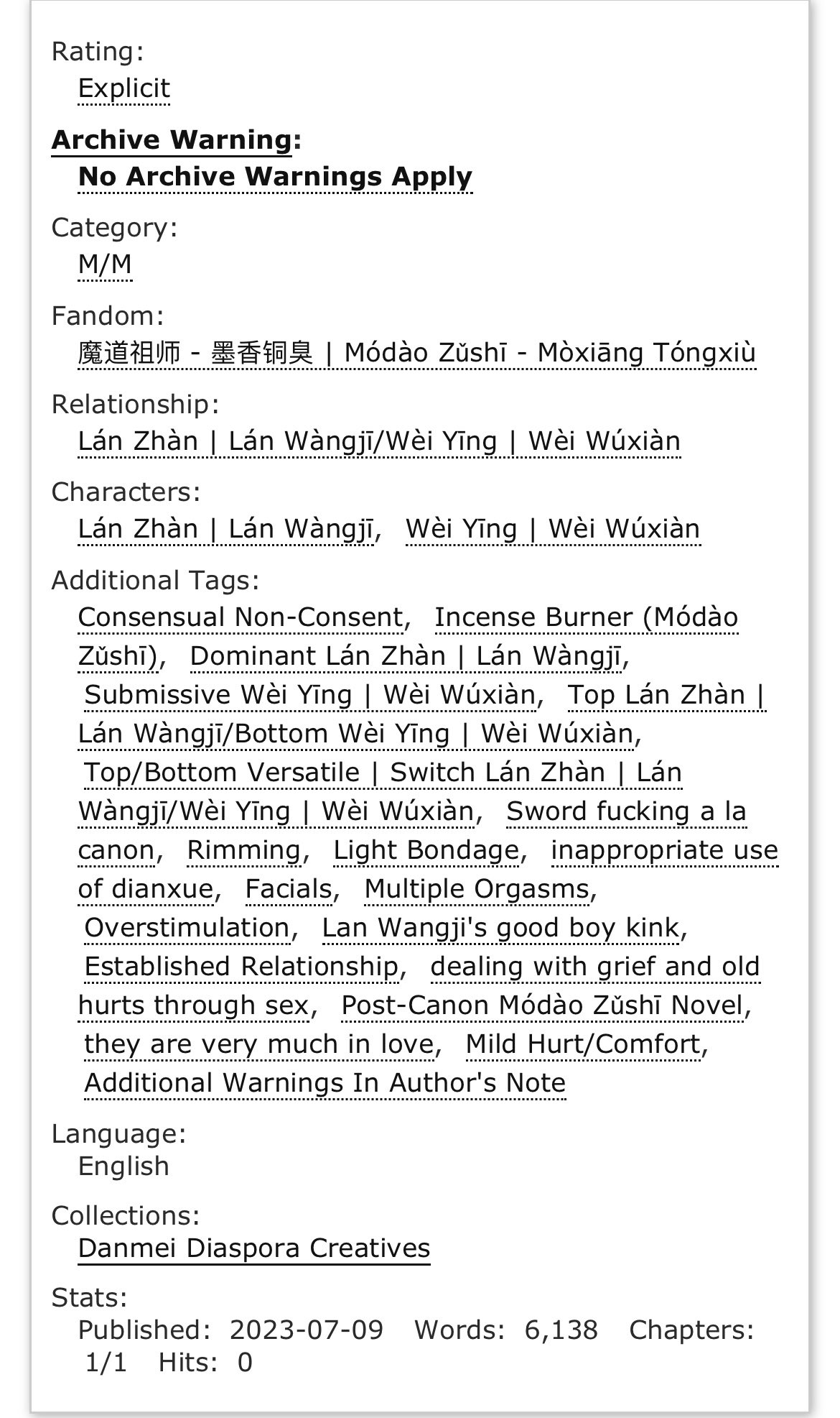 jing 🍆 new fic 🍑💦 on Twitter "hi new fic 😎 🗡️ repetend; 如果全世界我也可以放弃 🗡️