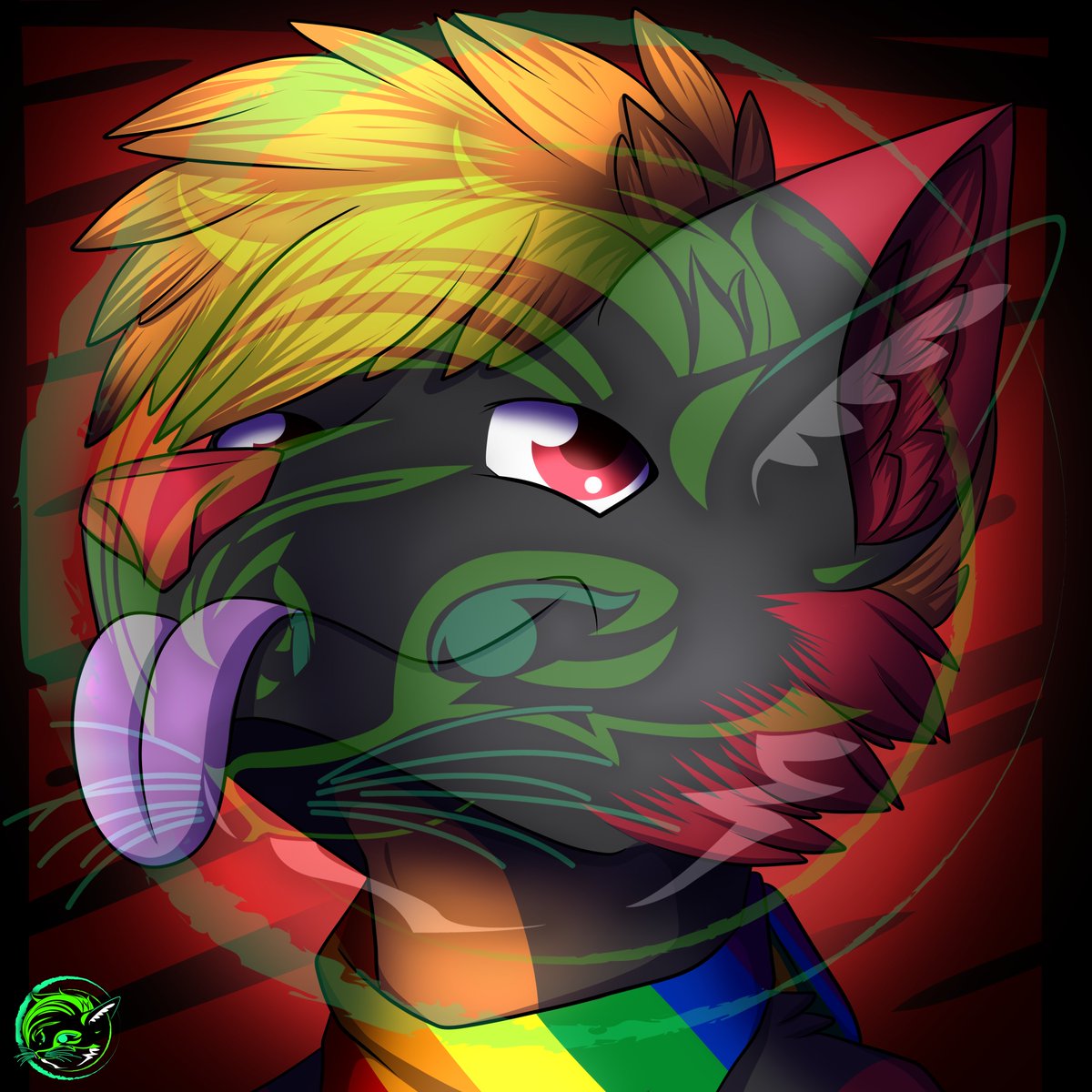 Une envie de soudaine de dessiner j'ai donc porté mon imagination sur <a href="/KabameTheHusky/">Kabame</a> et bien sur j'aime quand sa BLEP :P 

(regarde tes Mp tu aura le dessin sans censure)
#furryart #ArtistOnTwitter #draw #creativity #furry