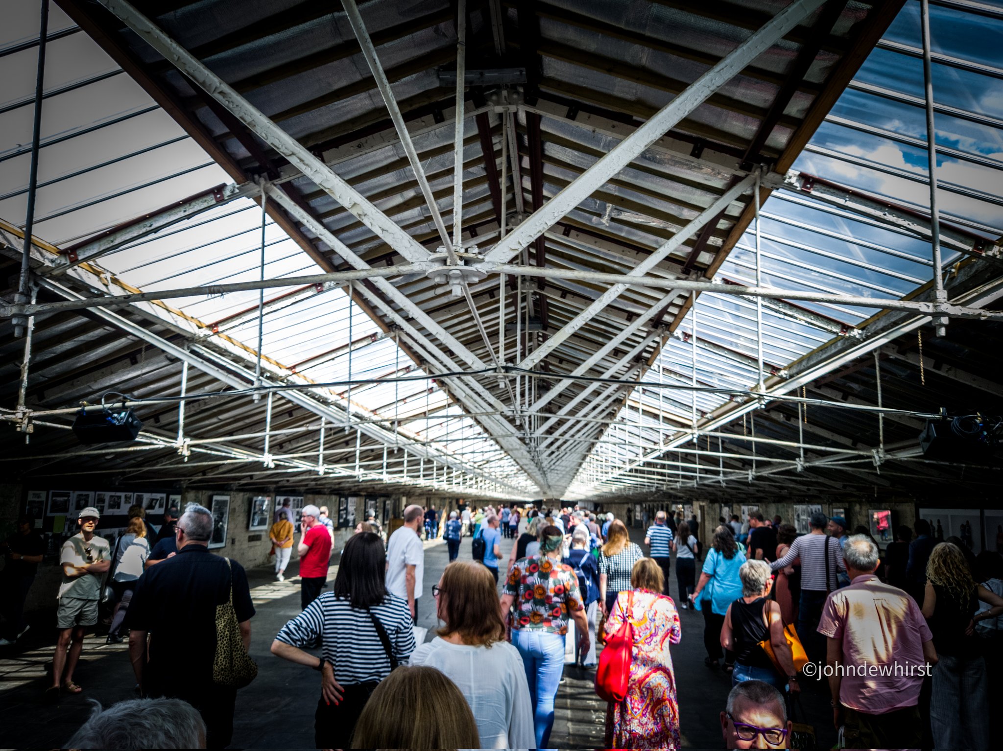 johndewhirst on Twitter "Packed audience in the longest room in Europe
