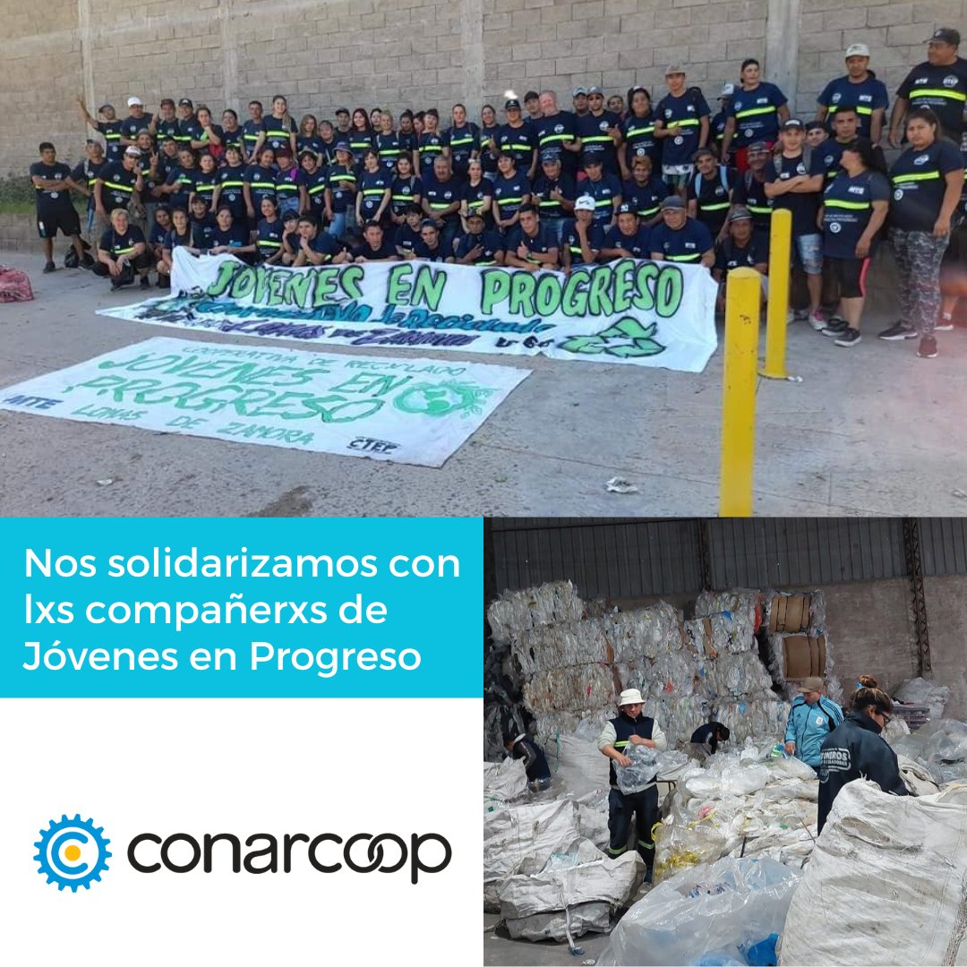 conarcoop's tweet photo. Desde Conarcoop queremos expresar nuestra solidaridad con lxs compañerxs de Jóvenes en Progreso de #Faccyr #MTE tras el incendio que sufrió su sede.

Desde aquí los acompañamos y apoyamos en este momento

@fcartoneros 
@mteargentina https://t.co/70VPoVhN0L