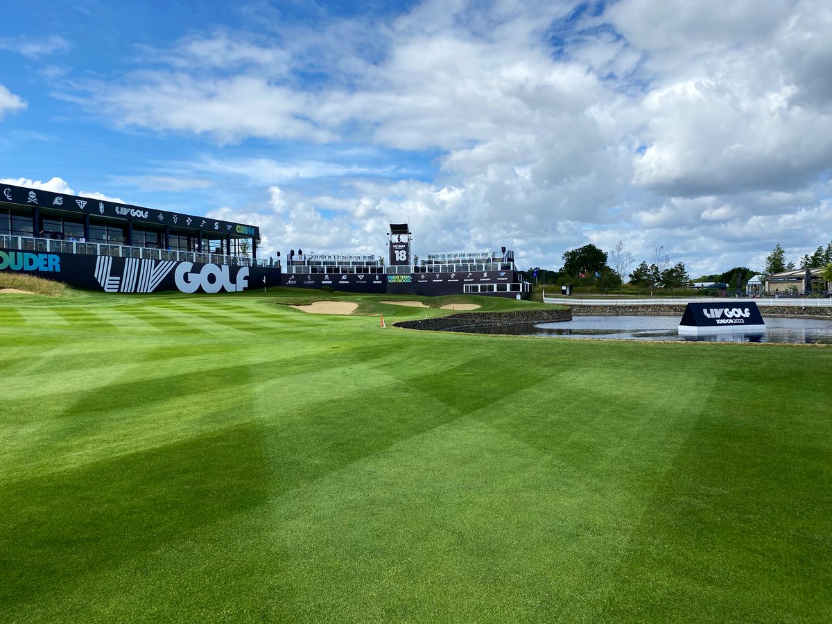 mattwhiting31's tweet photo. Another great week helping out at @CenturionClub for the #LIVGolf. Andy, Luke and the team have smashed it, the course is unreal 🔥💪🏼 https://t.co/PJdUBIEmRD