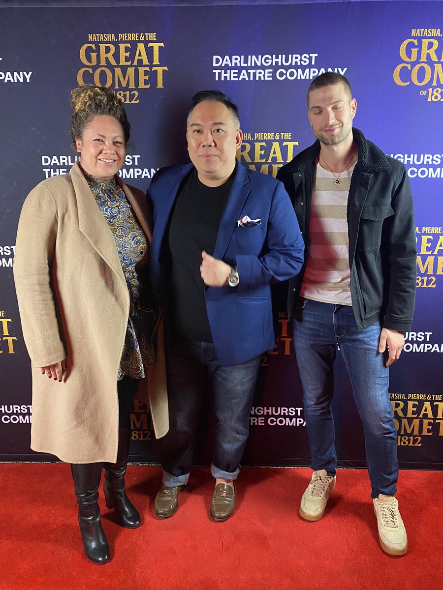 What a great evening to watch the opening of the Natasha and Pierre Great comet of 1812  at the Darlinghurst theatre company in Sydney . <a href="/deanjdrieberg/">Dean Jamie Drieberg</a> did an amazing job as the director 👍🏽