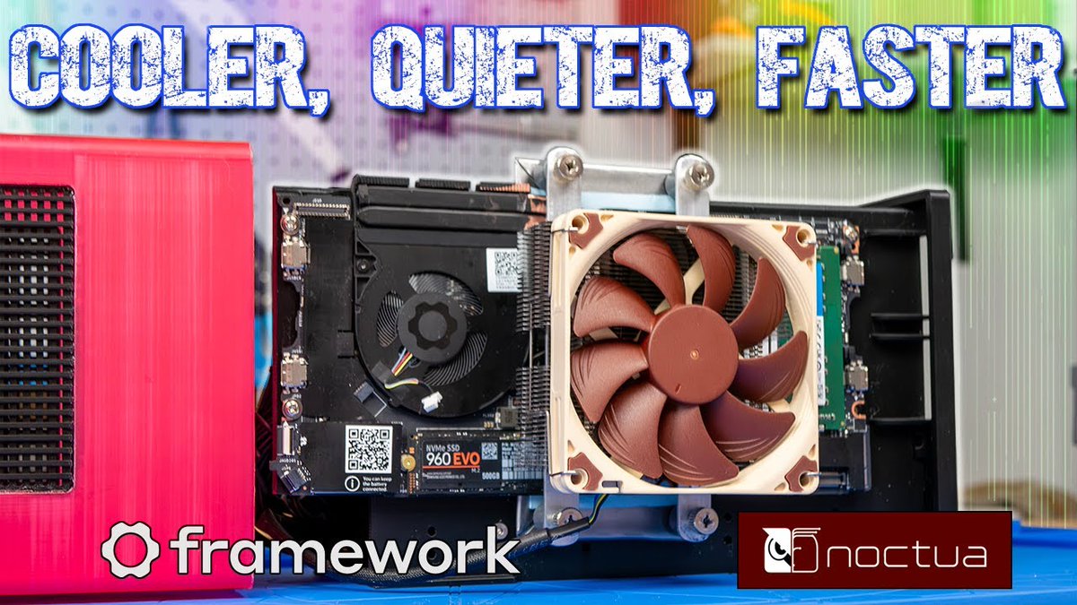 elevatedsystem1's tweet image. 🔥New Video Alert!🔥 We're cranking up the cool by modding a @FrameworkPuter with a top-notch @Noctua_at cooler. 🔧💻 Tune in to see the transformation! 👇 #TechMod  #Framework #Noctua #PCBuild #StayElevated 

🎥youtu.be/QVn6DdND3MI