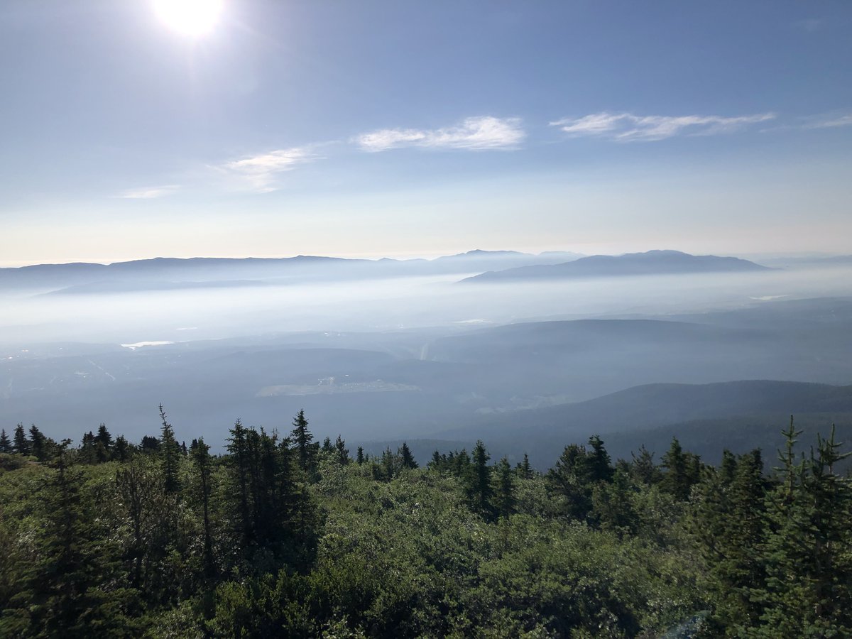 Takhini River fire smoke is rolling. #ibexvalley #takhiniriverbridge