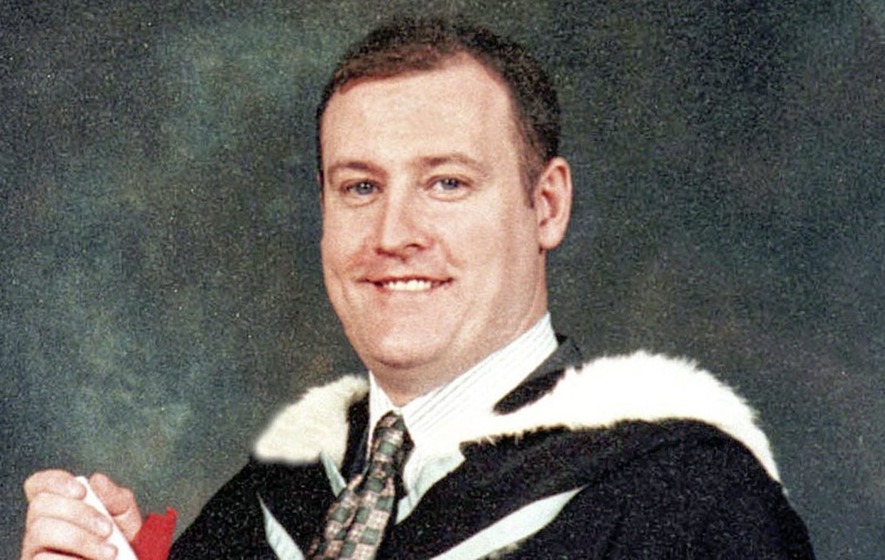 kulture_watch's tweet photo. Dont let the hate filled Orange Order rewrite history. Not one single member of the Portadown lodge was stopped from going home. One person didn't get home though, Michael McGoldrick, an entirely innocent man, murdered by the O.O.'s partners in the LVF.  
RIP https://t.co/JvTvQJ7AYA