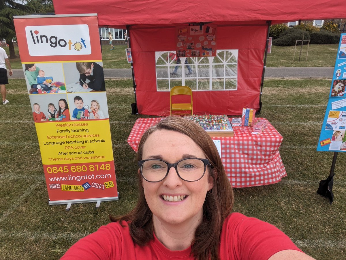 Had a great time at the @RedHillTPA Summer Fayre yesterday. Thanks for having me. Looking forward to seeing lots of your pupils at our French Summer Camp in 2 weeks. #languageteacher #primaryteacher #teachersoftwitter