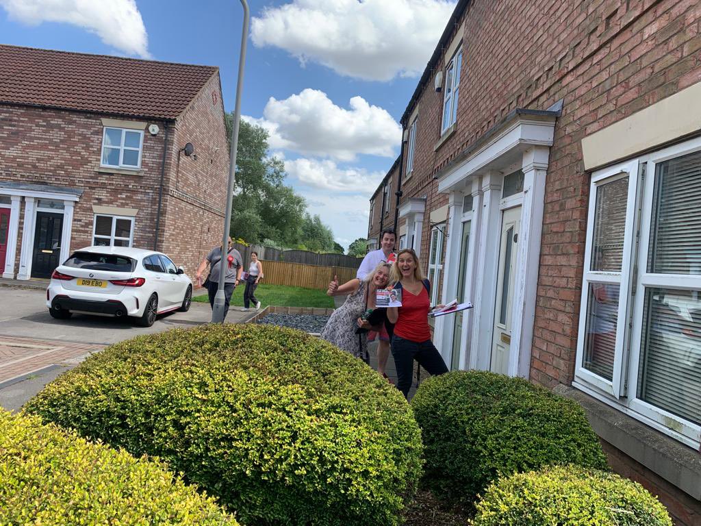 kimleadbeater's tweet photo. People in #SelbyAndAinsty want change - locally &amp; nationally. Thank you to residents for taking time to chat about cost of living, poor transport &amp; disillusion with a Conservative Government &amp; PM who are #OutOfTouch Make sure you vote for @Mather_Keir &amp; @UKLabour on 20 July 🗳️ https://t.co/0eufIwtRSg