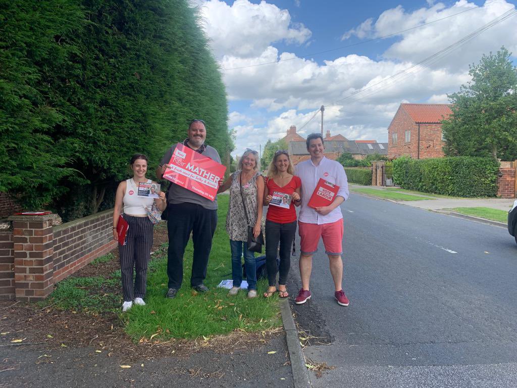 kimleadbeater's tweet photo. People in #SelbyAndAinsty want change - locally &amp; nationally. Thank you to residents for taking time to chat about cost of living, poor transport &amp; disillusion with a Conservative Government &amp; PM who are #OutOfTouch Make sure you vote for @Mather_Keir &amp; @UKLabour on 20 July 🗳️ https://t.co/0eufIwtRSg