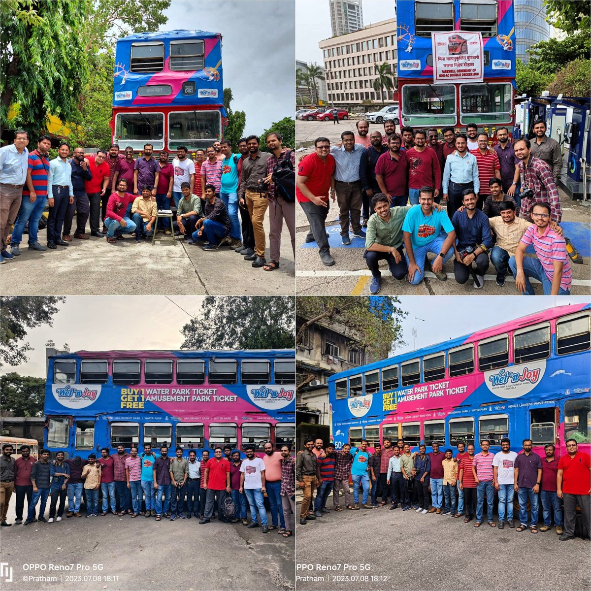 arpan355's tweet photo. We the people all over India
We are the bus enthusiasts
We are BEST bus enthusiasts
It's a proud moment for us to participate in Farewell Ride for one of the last remaining Ashok Leyland Non AC Double Decker
@myBESTBus
#BusFans #OneLastRide #DoubleDeckerBus #GoodbyeGiant https://t.co/yruhJhox5x