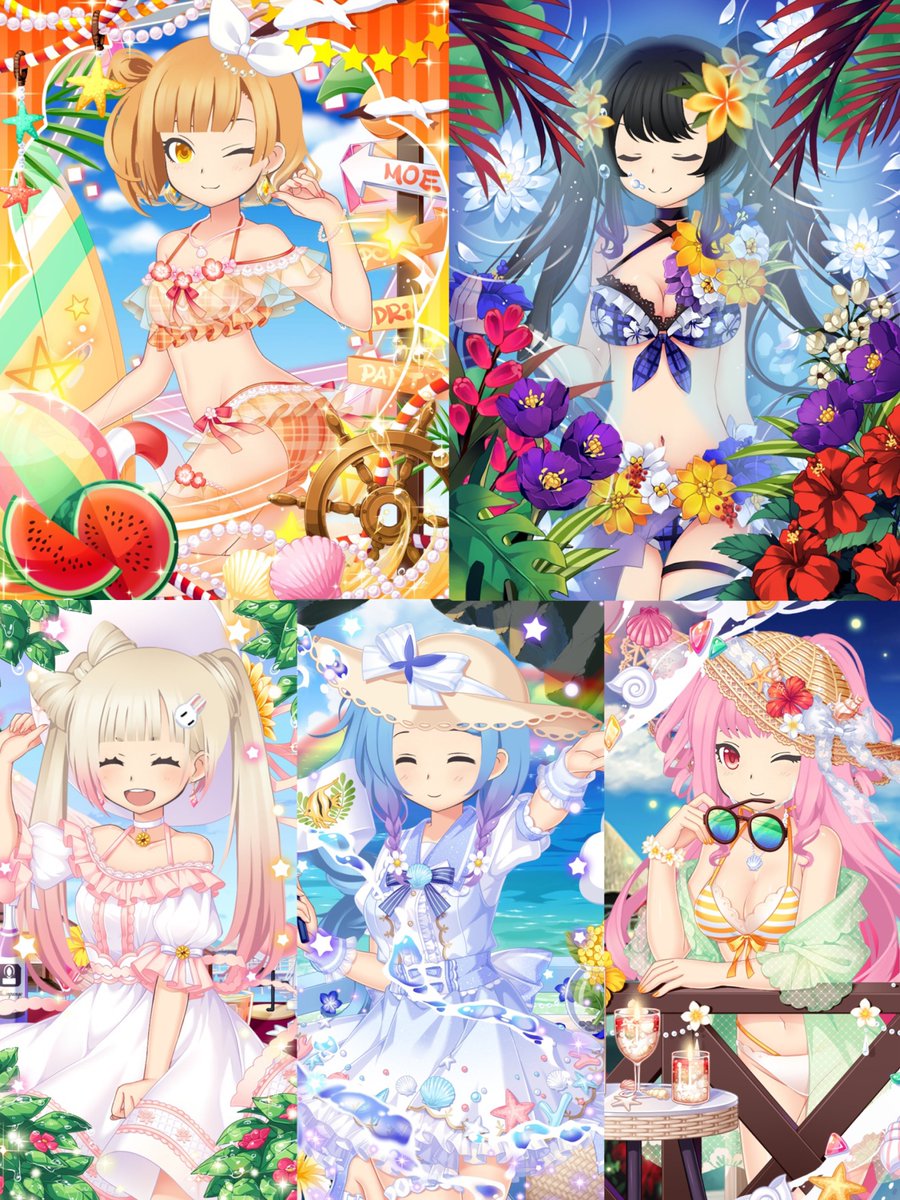 我ら🌞🌴🌺✨常夏ガール.ᐟ.ᐟ
#moecanch