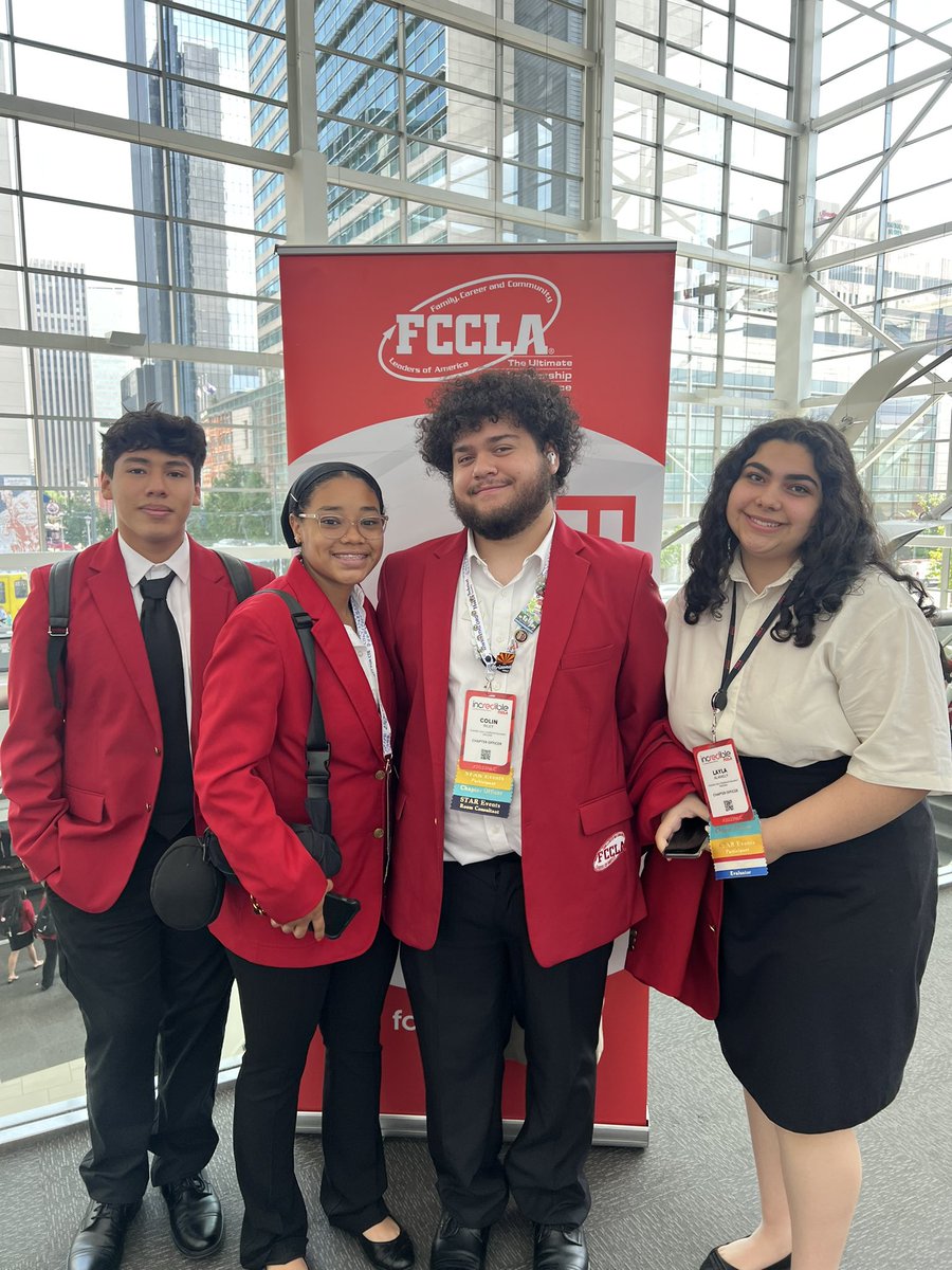 What a great #nlc2023 in Denver. We came, we competed, we won 3 🥈 medals and 1 🥇 National Top 10 qualifier. What an amazing end to this year. Great work Kiara, Layla, Colin, and Adan.