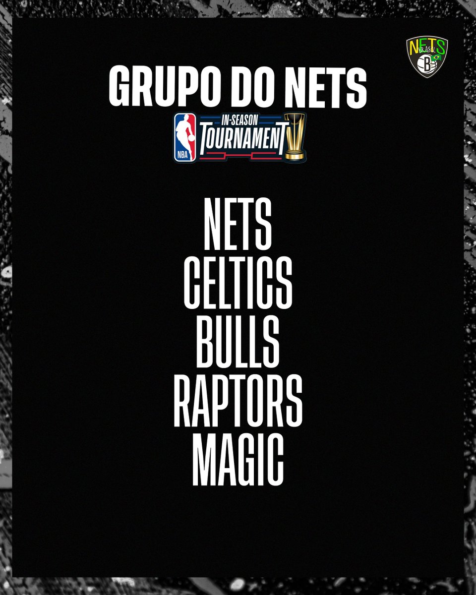 NetsBrasil_'s tweet photo. ESTE É O NOSSO GRUPO PARA O NOVO TORNEIO DA NBA https://t.co/E5VF4dpZVe