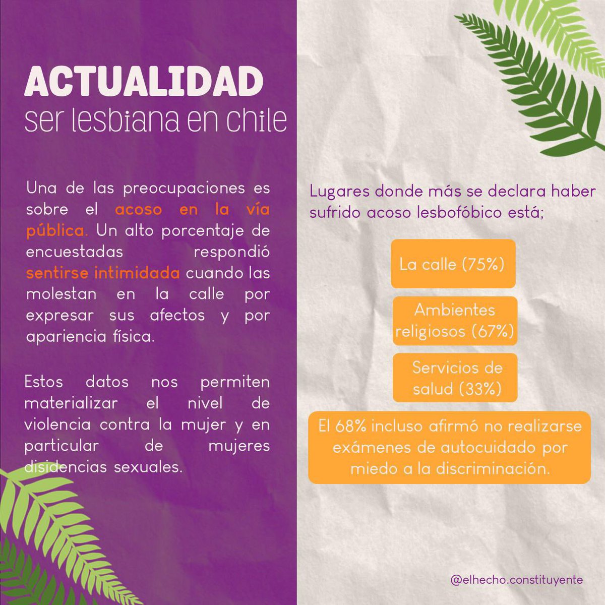 elHecho_CC's tweet photo. Cada 9 de Julio se conmemora el día nacional de la visibilidad lésbica, a causa del asesinato de Mónica Briones en 1984, documentado como el primer crimen lesbofóbico en Chile. 

#visibilidadlesbica #chile #derechoshumanosparatodos #nuevaconstitucion #lgbt https://t.co/WTvAl4uhxM