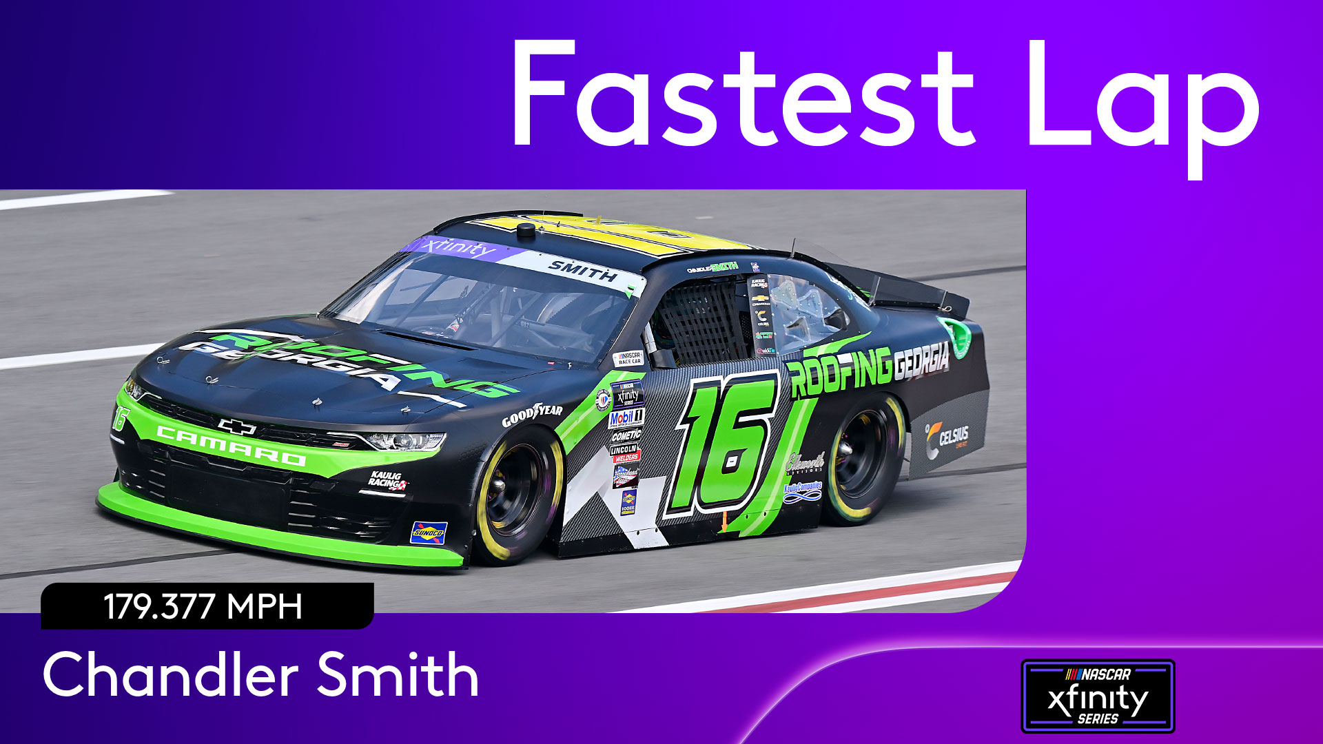 Xfinity Racing on Twitter "That's the night when the No. 16 was fast in CSmithDrive