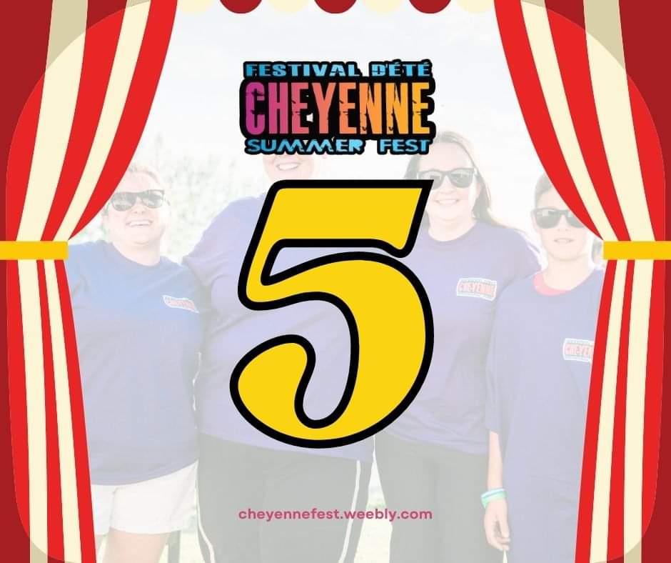 CheyenneFest's tweet photo. 5 DAYS LEFT!!! WE NEED VOLUNTEERS!

📢 Visit our Facebook page for available volunteer shifts. Thank you! 

#EasternMB #ExploreMB #CDCRitchot #RitchotCDC #CheyenneFestival #CheyenneFest2023 #SteAgatheMB https://t.co/KZ9k5GZbP7