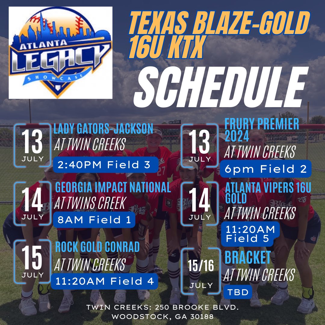Michelle McBride (@coachmichelle2) on Twitter photo This team has had an amazing SUMMER π₯
We are finishing out the season with this stacked showcase π£
#WatchUsWork #BlazeOn
<a href="/BlazeKtx16u/">Texas Blaze: Gold KTX 16u</a> This team has had an amazing SUMMER π₯
We are finishing out the season with this stacked showcase π£
#WatchUsWork #BlazeOn
<a href="/BlazeKtx16u/">Texas Blaze: Gold KTX 16u</a>