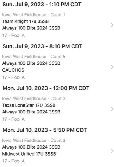 Always 100 Elite 2024 3SSB tweet media