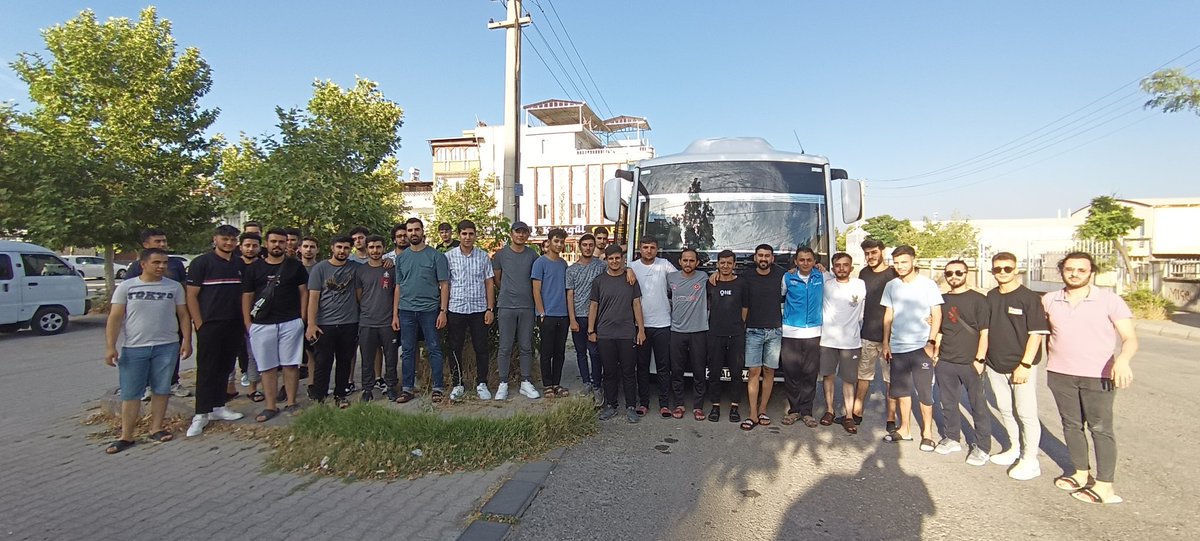 GSB_GazikentGM's tweet photo. Tarih, kültür ve medeniyet kampı için Tekirdağ yolculuğumuz başlıyor.
Farklı kültürler, aynı hayaller 🤗 https://t.co/s2wq0M8n03