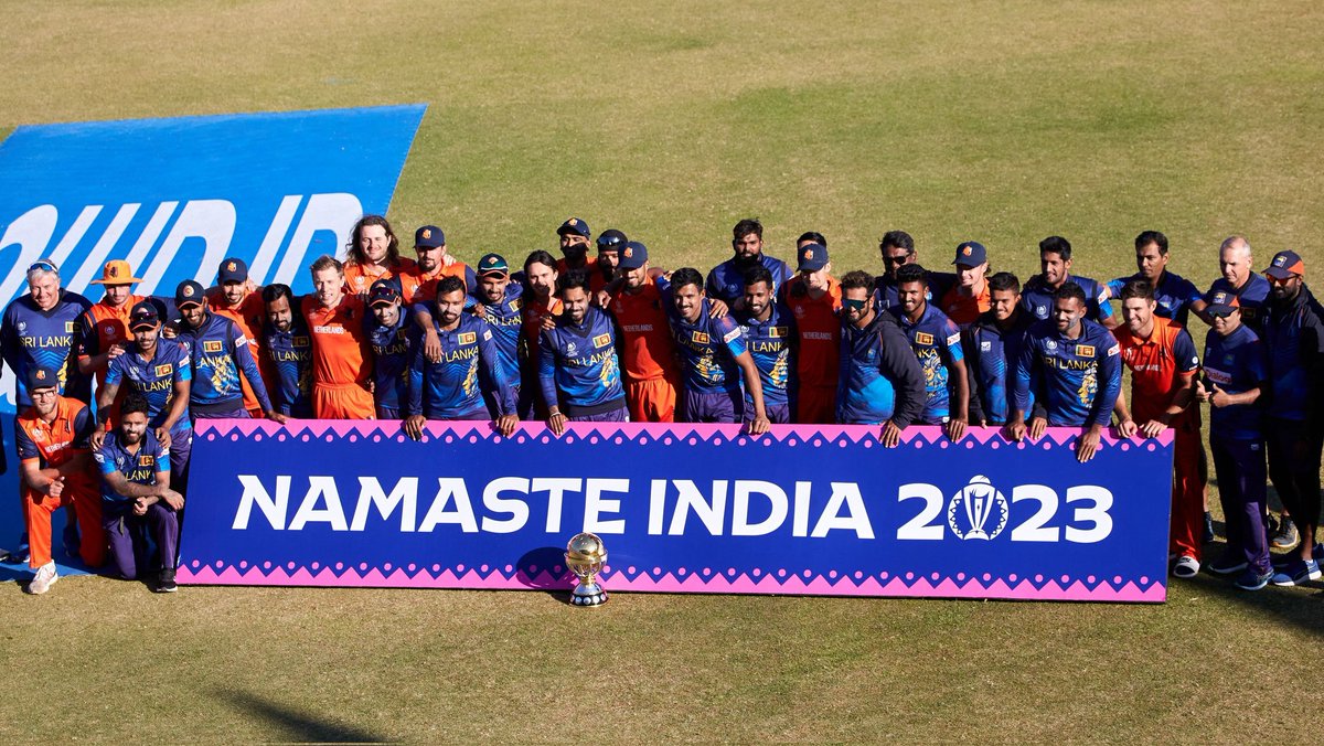 Sri Lanka and Netherlands are India bound 🇱🇰🇳🇱♥️ #CWC23Qualifiers