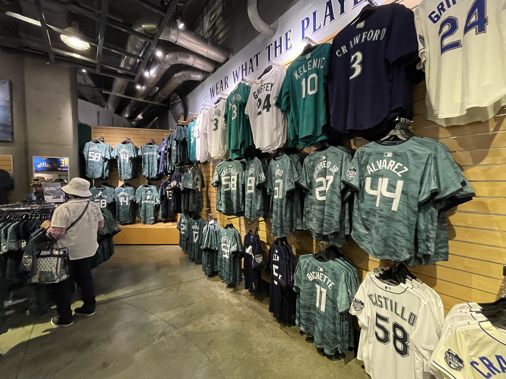 Michael Bier on X: The Texas Rangers have six All-Stars. None of them are  represented inside the team store at T-Mobile Park.   / X