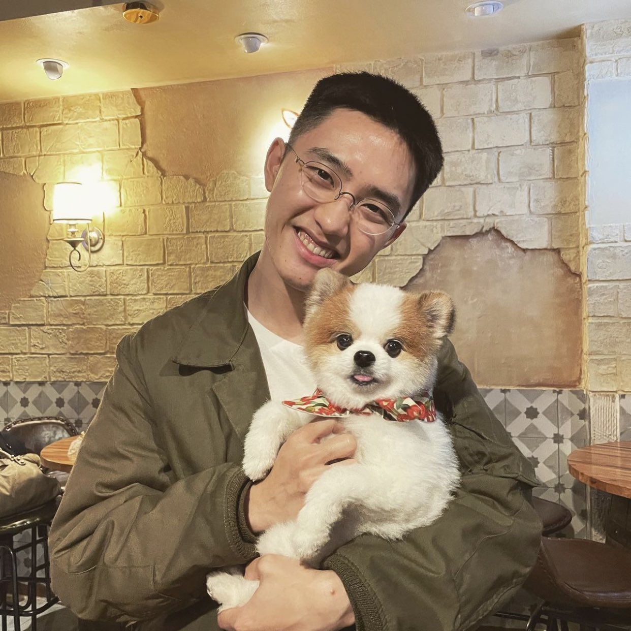 EXO ドギョンス The dog