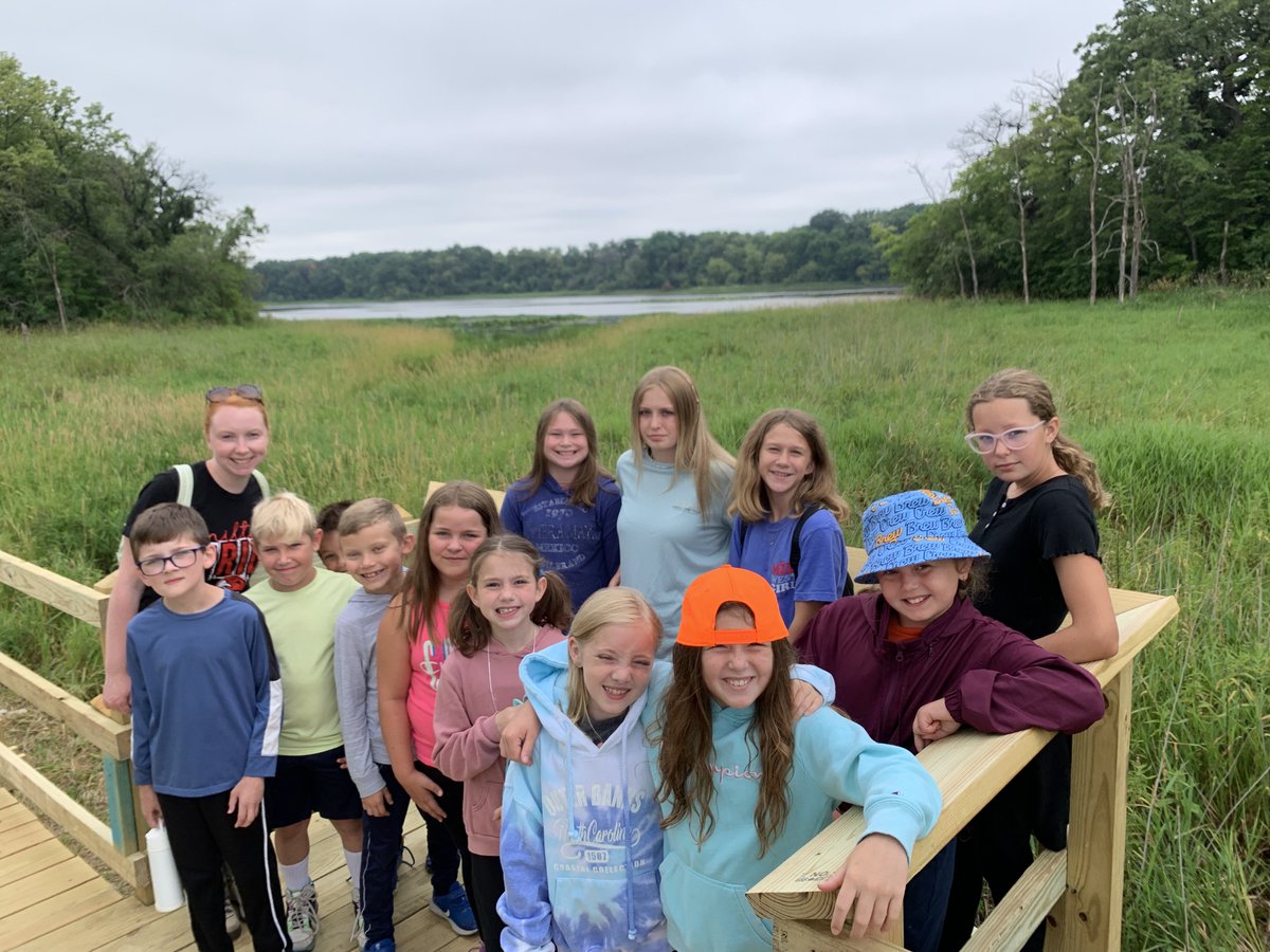 Such a beautiful, natural treasure--right here in Milton! Our Fitness Walking and Hiking students took their final hike at the Ice Age Trail at Storrs Lake. They explored the trail and learned about the fascinating "surprises" that the lake's environment holds.