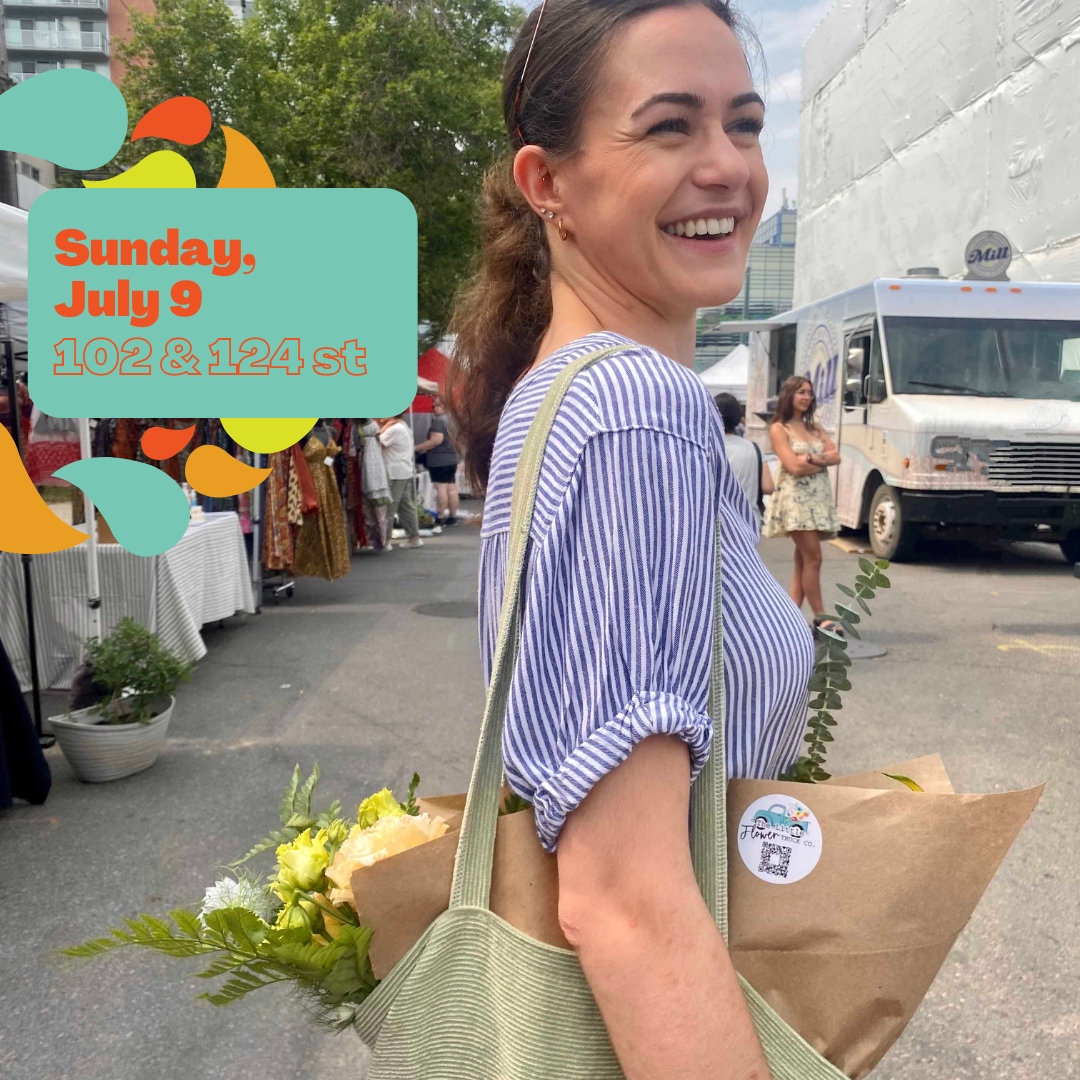 124GrandMarket's tweet photo. We love Sundays! Why? Because 124 Grand Market is back again! ๐โ
โ
Stop by from 11-3 today for some fresh flowers, grocery staples, and maybe a treat (or two...we don't judge ๐). โ
โ
โ
#124grandmarket #yeg #yegmarket #shop124 #yegshoplocal https://t.co/h4N6wZpXNM