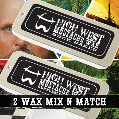 Two Pack Mix N Match Wax highwestbeard.com/product/two-pa… #beard #beardlife #beardoil #beardgang