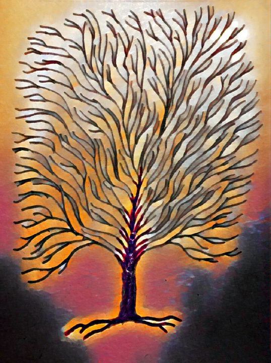 fritzfreud's tweet photo. Art of the Day: "Adlai's tree". Buy at: https://t.co/6xazvQBFKZ https://t.co/UBuF7q5lw3