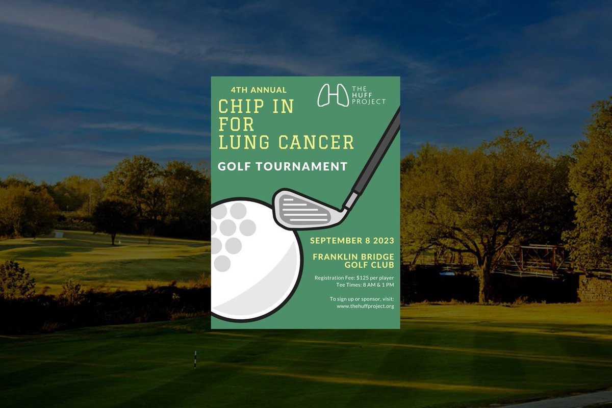 📢 Calling all golf enthusiasts & champions of a great cause! Join us for an epic day of golf & fun to make a difference in the lives affected by lung cancer. With your support, we're determined to find a cure! ⛳🎗️ Morning Group: Breakfast at 7:30 AM, tee off at 8 AM. Lunch at