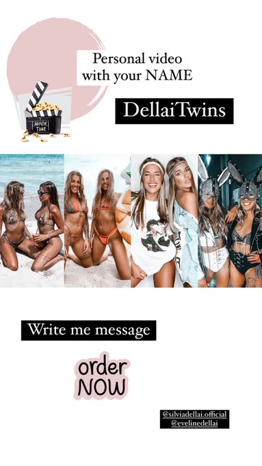 PERSONAL video with your NAME ❤️ DellaiTwins 😈 for order write me message https://t.co/3z7ZyAQs99<a href="/tag/venusberlin"class="tags"><span>#venusberlin</span></a><a href="/tag/venusberlin2022"class="tags"><span>#venusberlin2022</span></a>
