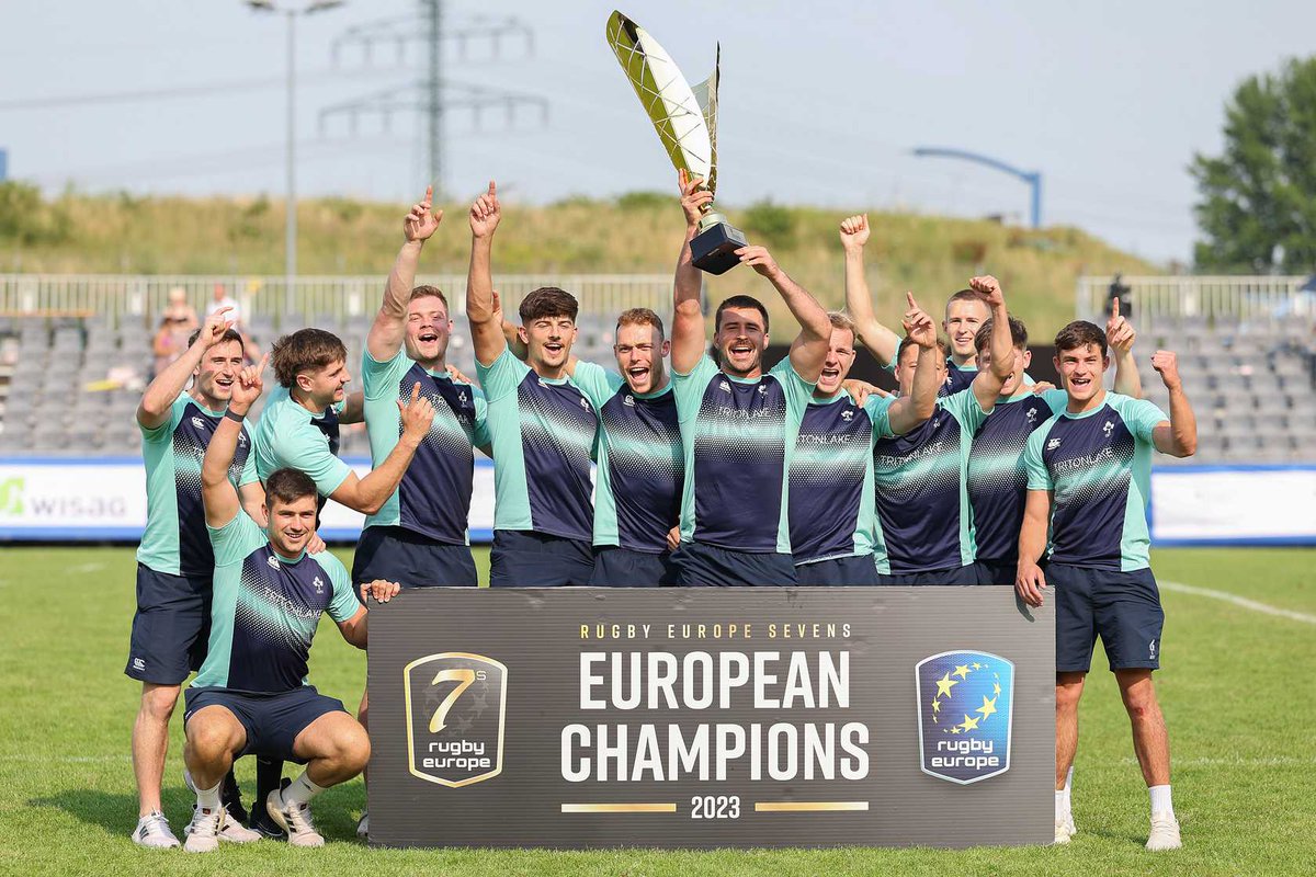 Rugby Europe (@rugby_europe) on Twitter photo ☘️ First leg winners, Olympic 🎟️ obtained, 7s European Champions.
Well played, <a href="/IrishRugby/">Irish Rugby</a> 👏 ☘️ First leg winners, Olympic 🎟️ obtained, 7s European Champions.
Well played, <a href="/IrishRugby/">Irish Rugby</a> 👏