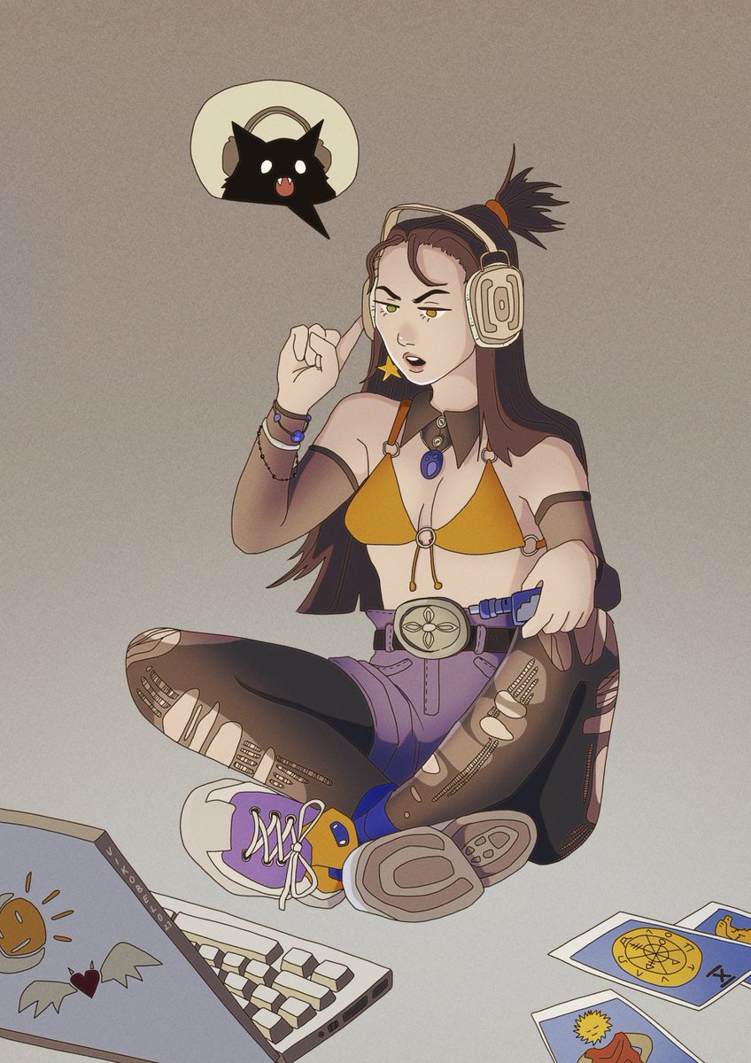 VIKOBELO's tweet photo. modern witch for june's character design challenge 🕷 https://t.co/XoRlCMMDCF