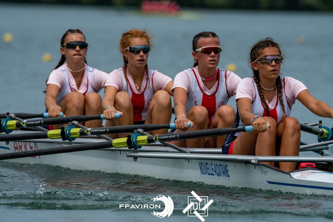 Bravo à nos jeunes rameurs qui ont porté haut les couleurs de #Bordeaux ce week-end aux championnats de France ! Mention spéciale au huit J16, 3ème 💪