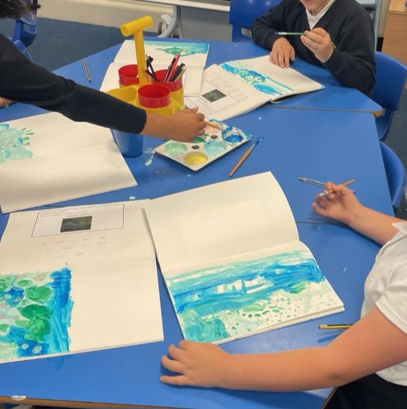 Claude Monet in Year 2 🎨