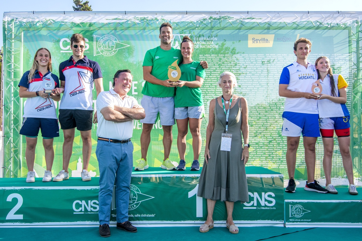 CNauticoSevilla's tweet photo. 🏊🏽‍ Campeonato de Andalucía absoluto y júnior de verano de @fanatacion 🏆

👌🏻 El Club Náutico Sevilla renueva corona regional en sus instalaciones, donde se impone en las clasificaciones conjunta y masculina, consiguiendo 10 🥇5🥈3🥉

👉🏼 https://t.co/R1wSTfP3xE

#SomosNáutico https://t.co/4rtdhSTTgS