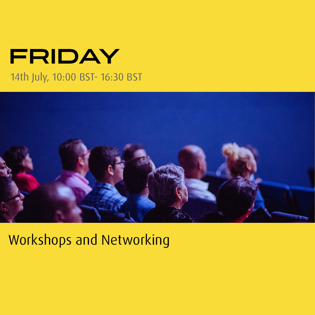 Join us on Friday, there will be optional workshops that will take your creativity to new heights. Gain hands-on experience, learn from industry experts, and unlock your artistic potential.

Register for the conference here:
eva-london.org/eva-london-202…