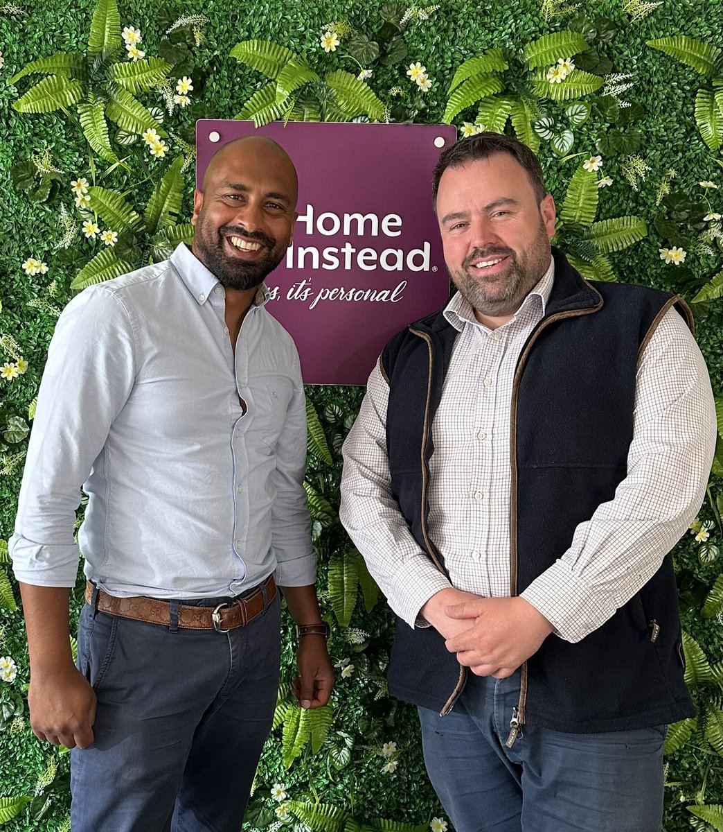 Nice to receive a visit from <a href="/chrisloder/">Chris Loder</a> to discuss the important role that Home Care plays in the health and social care sector.  
Our talks were very encouraging and we hope that they can lead to greater awareness and positive change in the way we arrange care in our local area