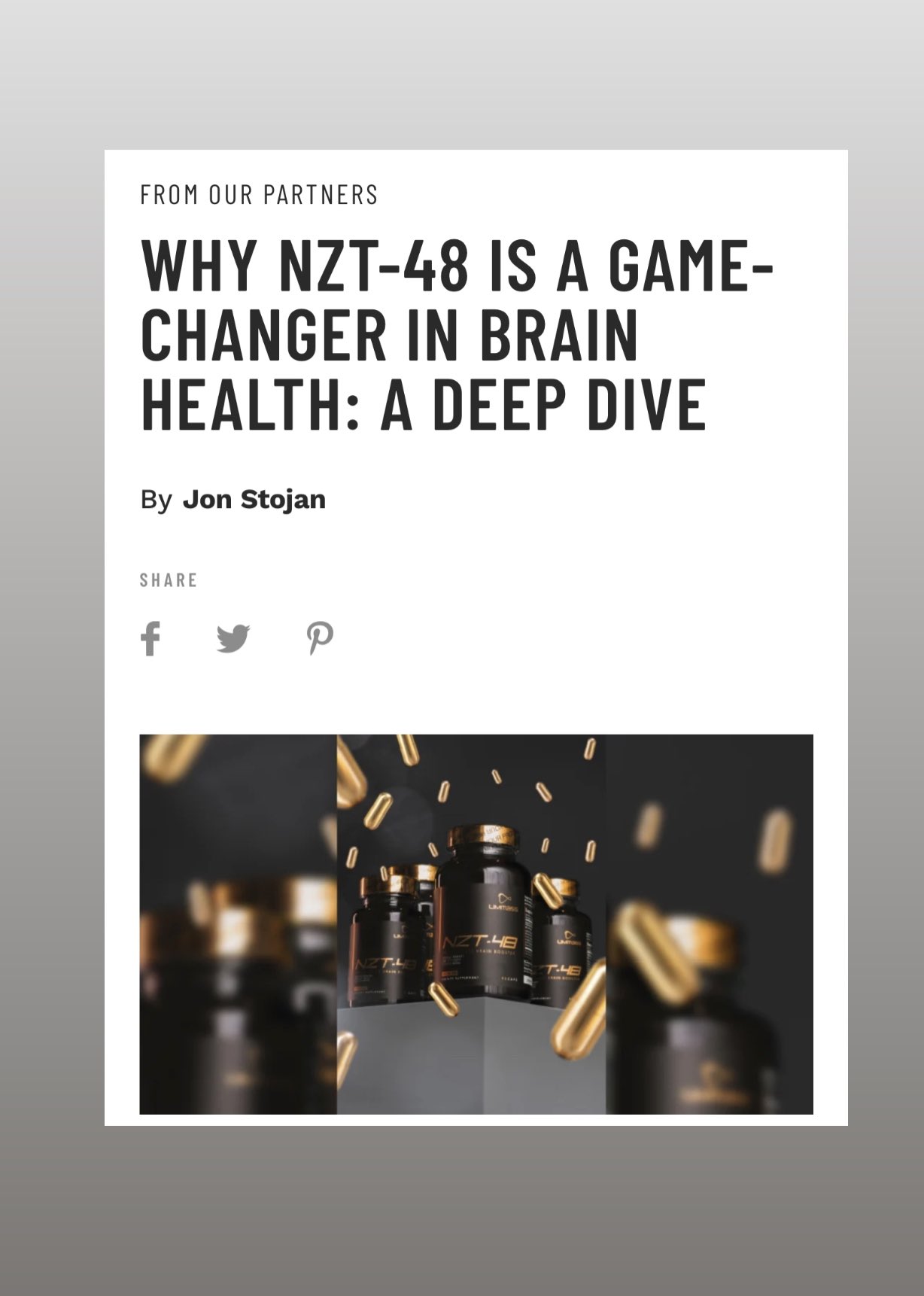 Nzt Pill